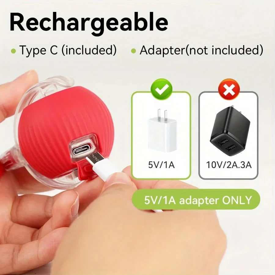Naveri Smart Cat Toy Ball — Auto-Rolling, Tail-Chasing Fun That Never Gets Old