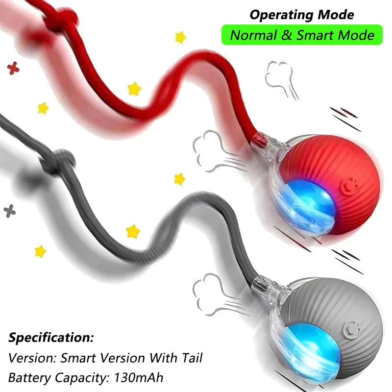 Naveri Smart Cat Toy Ball — Auto-Rolling, Tail-Chasing Fun That Never Gets Old