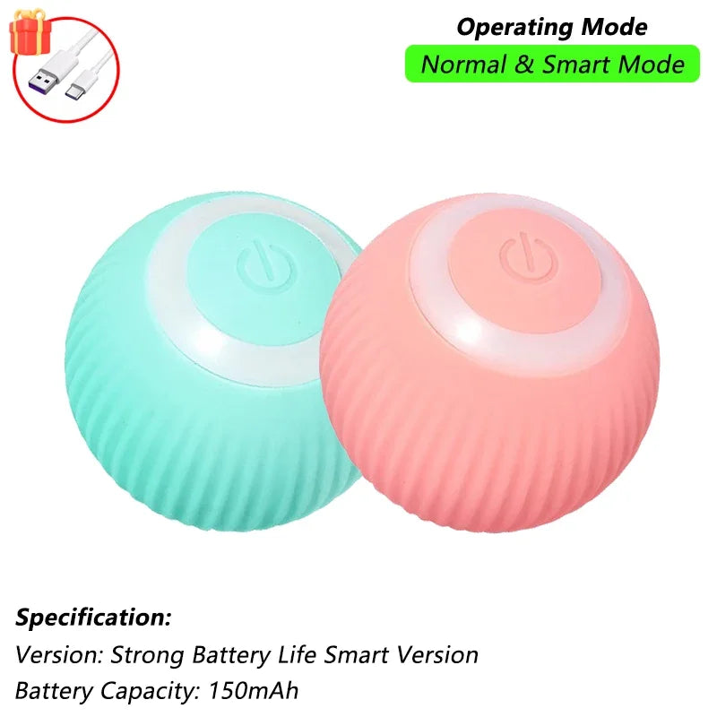 Naveri Smart Cat Toy Ball — Auto-Rolling, Tail-Chasing Fun That Never Gets Old