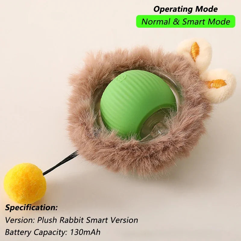 Naveri Smart Cat Toy Ball — Auto-Rolling, Tail-Chasing Fun That Never Gets Old