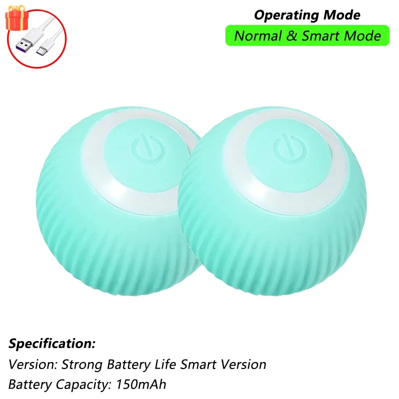 Naveri Smart Cat Toy Ball — Auto-Rolling, Tail-Chasing Fun That Never Gets Old