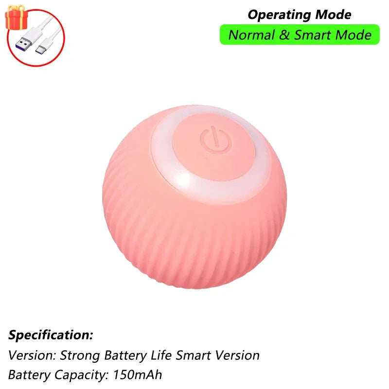 Naveri Smart Cat Toy Ball — Auto-Rolling, Tail-Chasing Fun That Never Gets Old