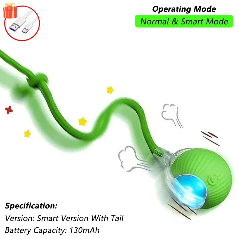 Naveri Smart Cat Toy Ball — Auto-Rolling, Tail-Chasing Fun That Never Gets Old