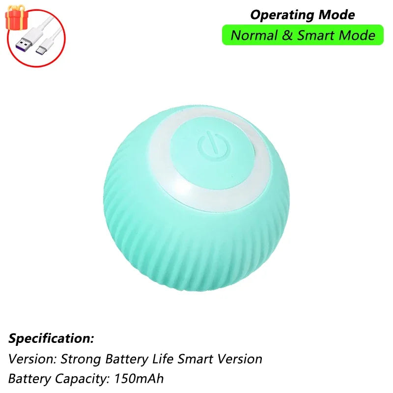 Naveri Smart Cat Toy Ball — Auto-Rolling, Tail-Chasing Fun That Never Gets Old